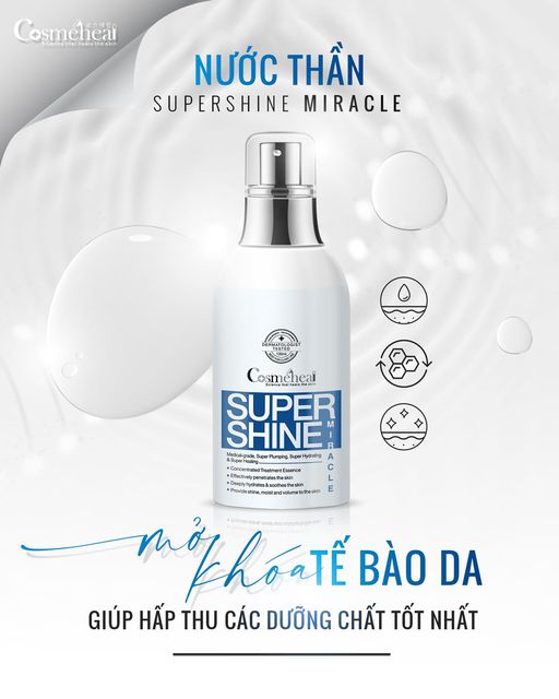 Nước thần căng bóng da  SUPERSHINE MIRACLE